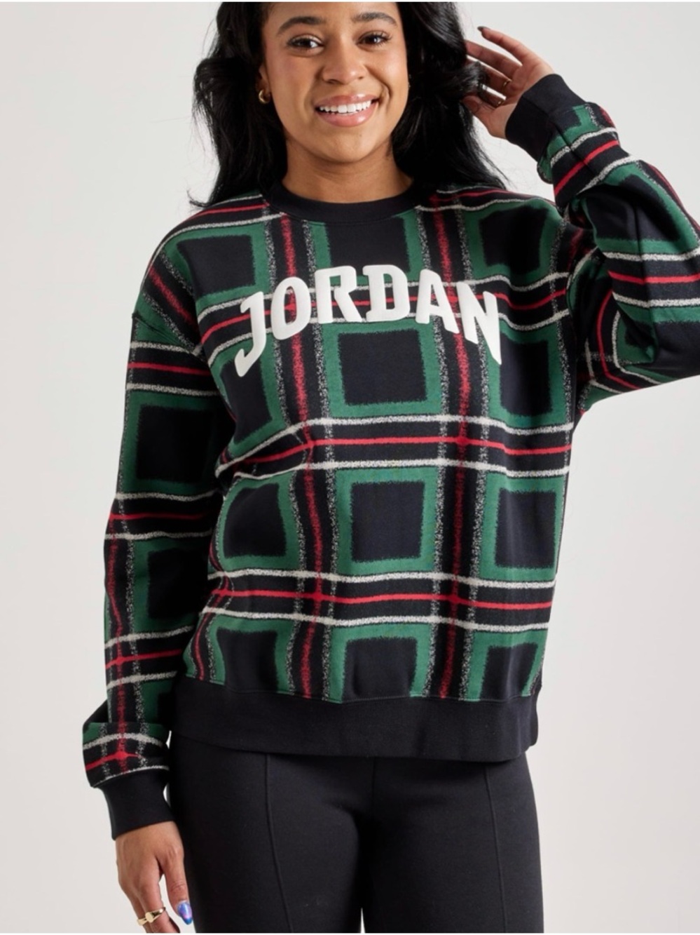 Jordan Plaid sweater